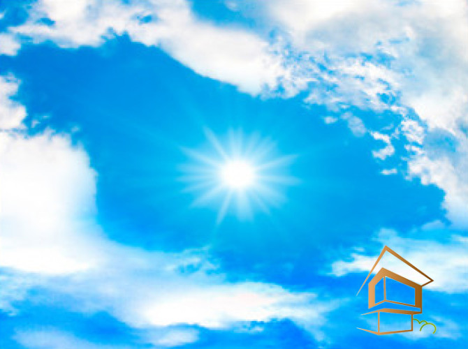 Натяжной потолок с фотопечатью Небо 001 - 1 - 1