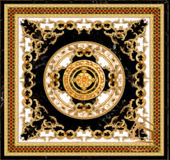 Натяжной потолок с фотопечатью орнаменты и узоры 015