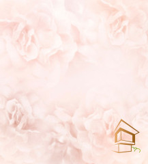 Натяжной потолок с фотопечатью Цветы 233