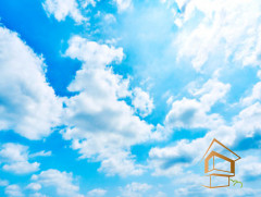 Натяжной потолок с фотопечатью Небо 102