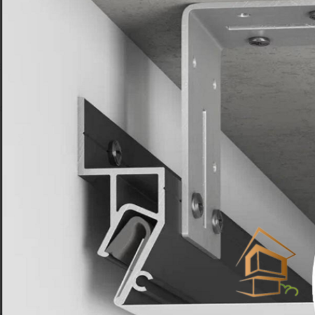 Теневой профиль для натяжного потолка АМ 2 стеновой