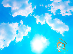 Натяжной потолок с фотопечатью Небо 104