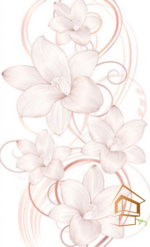 Натяжной потолок с фотопечатью Цветы 346 - -