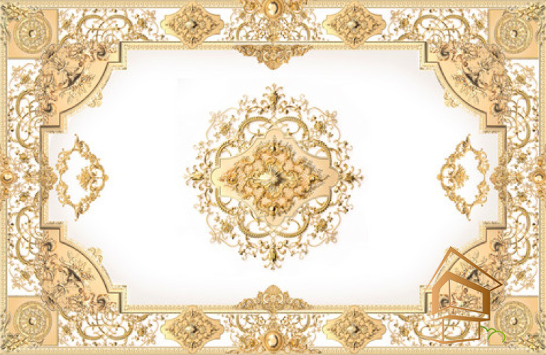 Натяжной потолок с фотопечатью орнаменты и узоры 019 -  - 