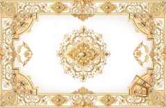 Натяжной потолок с фотопечатью орнаменты и узоры 019