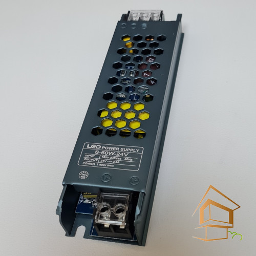 Блок питания для светодиодной ленты 24 V, 60 Вт