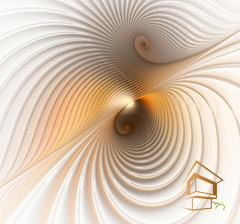 Натяжной потолок с фотопечатью Абстракция 017