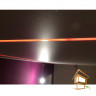 Профиль для натяжных потолков световые линии узкий 1.5 см алюминиевый 2.0 м