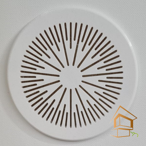 Магнитная вент. решетка с кольцом, d 100 мм, белая (рисунок в ассортименте)