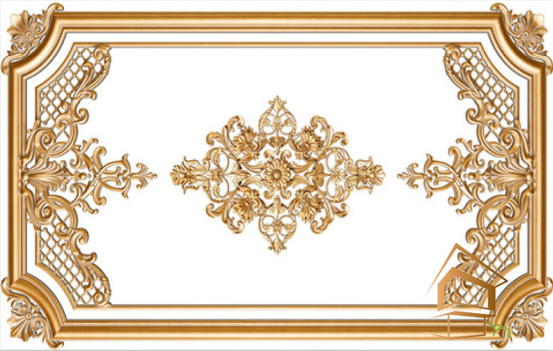 Натяжной потолок с фотопечатью орнаменты и узоры 022 -  - 