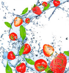 Натяжной потолок с фотопечатью Кухня 013