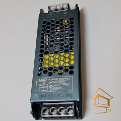 Блок питания для светодиодной ленты 24 V, 150 Вт (Slim Premium)