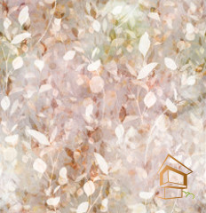 Натяжной потолок с фотопечатью Ботаника 005