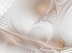 Натяжной потолок с фотопечатью Абстракция 021