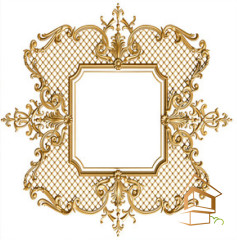 Натяжной потолок с фотопечатью орнаменты и узоры 024