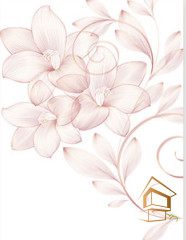 Натяжной потолок с фотопечатью Цветы 352