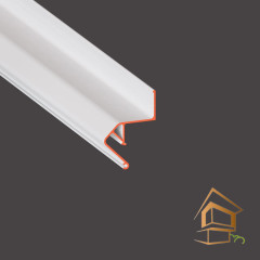 Профиль для натяжных потолков Flexy FLY 01 парящий, без вставки, белый матовый, 2 м