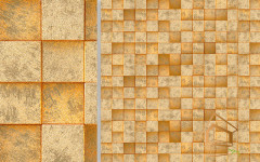 Натяжной потолок с фотопечатью Текстуры-3D 001