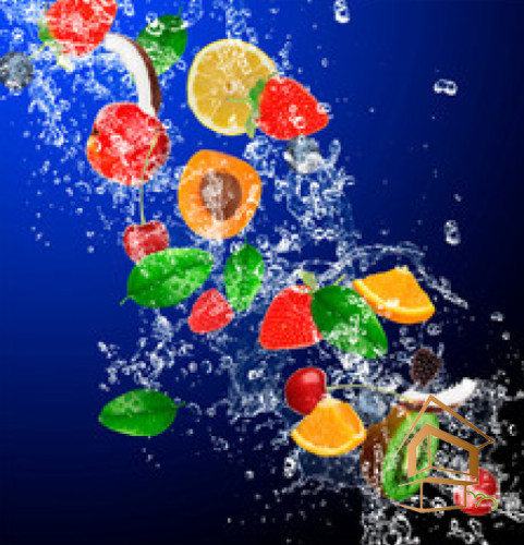 Натяжной потолок с фотопечатью Кухня 015 -  - 