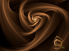 Натяжной потолок с фотопечатью Абстракция 022