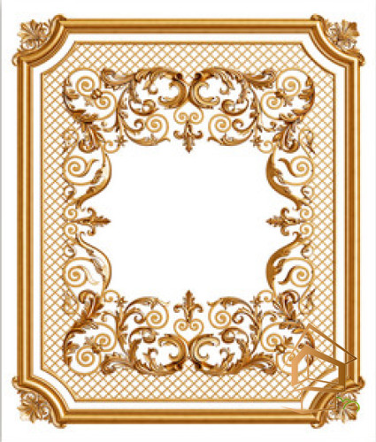 Натяжной потолок с фотопечатью орнаменты и узоры 025 - -