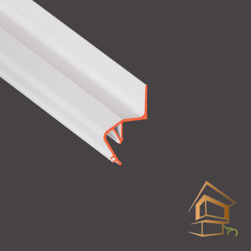 Профиль для натяжных потолков Flexy FLY 02 парящий под светорассеиватель, белый матовый, 2 м