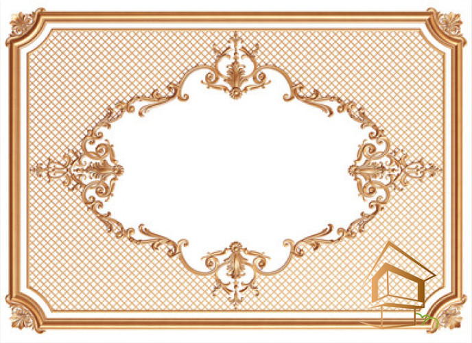 Натяжной потолок с фотопечатью орнаменты и узоры 026 -  - 