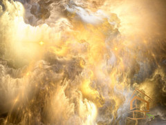 Натяжной потолок с фотопечатью Космос 049