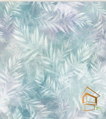 Натяжной потолок с фотопечатью Ботаника 008