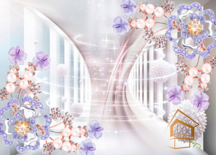 Натяжной потолок с фотопечатью Абстракция 124 -  - 