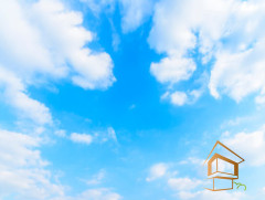 Натяжной потолок с фотопечатью Небо 014