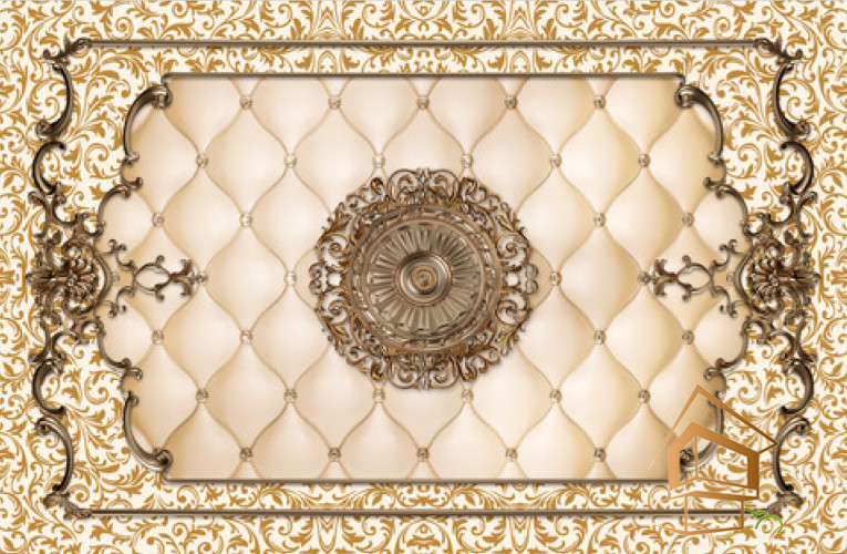 Натяжной потолок с фотопечатью орнаменты и узоры 028 -  - 