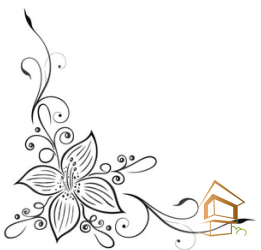 Натяжной потолок с фотопечатью Цветы 356 - -