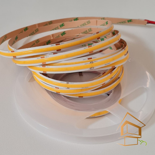 Светодиодная лента 24 V, COB 4200 К, (10 Вт), 320 диодов на метр (5 м) "VG"