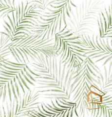 Натяжной потолок с фотопечатью Ботаника 010