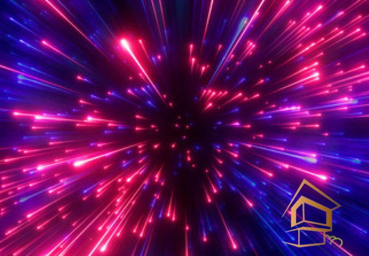 Натяжной потолок с фотопечатью Абстракция 026 - -