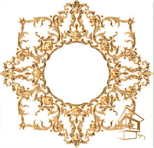 Натяжной потолок с фотопечатью орнаменты и узоры 029 -  - 