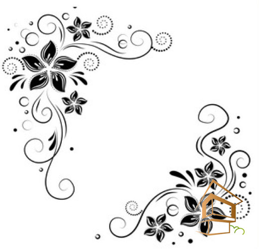 Натяжной потолок с фотопечатью Цветы 357 -  - 