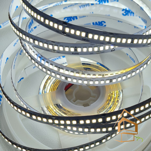 Светодиодная лента 24 V, 6500 К, (22 Вт), 240 диодов на метр (5 м) "VG"