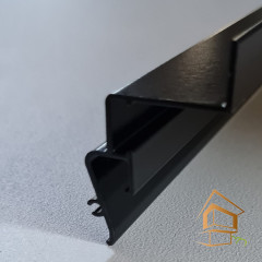 Профиль парящий под вставку (Contour-Pro LED) ALTEZA чёрный