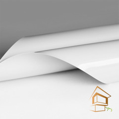 Натяжные потолки MSD Classic глянец L303 белый (150, 200, 240, 270, 320, 360, 400, 450, 500)