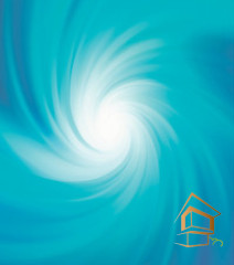 Натяжной потолок с фотопечатью Абстракция 127