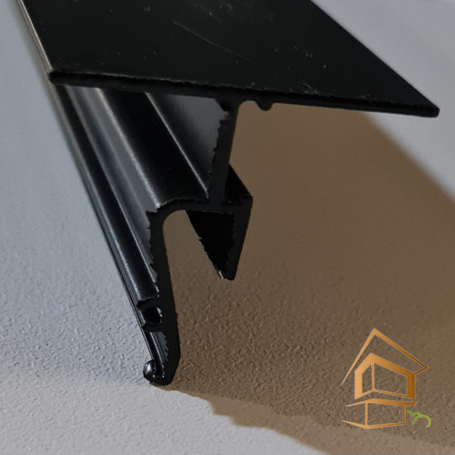 Профиль потолочный парящий под вставку (Contour-Pro LED) ALTEZA чёрный