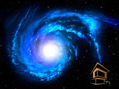 Натяжной потолок с фотопечатью Космос 053