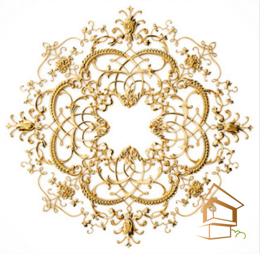 Натяжной потолок с фотопечатью орнаменты и узоры 031 - -