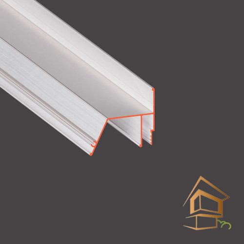 Профиль для натяжных потолков Flexy KONTUR 01, контурный, не крашенный, 2 м