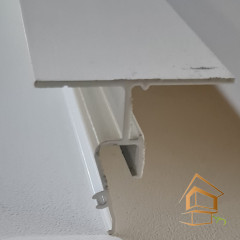 Профиль потолочный парящий под вставку (Contour-Pro LED) ALTEZA белый