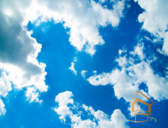 Натяжной потолок с фотопечатью Небо 118