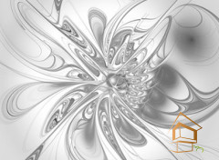 Натяжной потолок с фотопечатью Абстракция 029