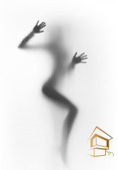 Натяжной потолок с фотопечатью Абстракция 129